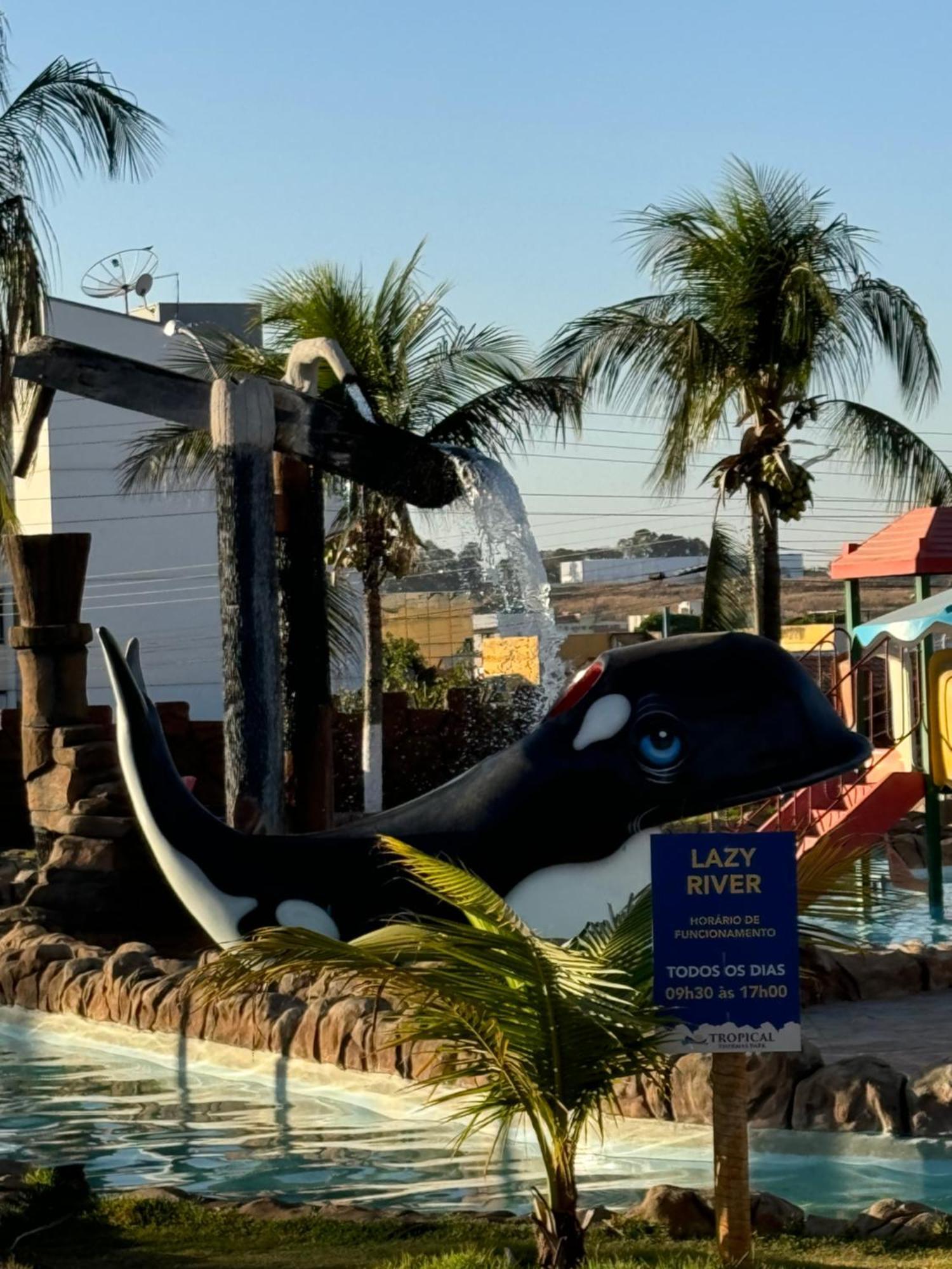 Acquaville Flat E Parque Aquatico Caldas Novas Εξωτερικό φωτογραφία