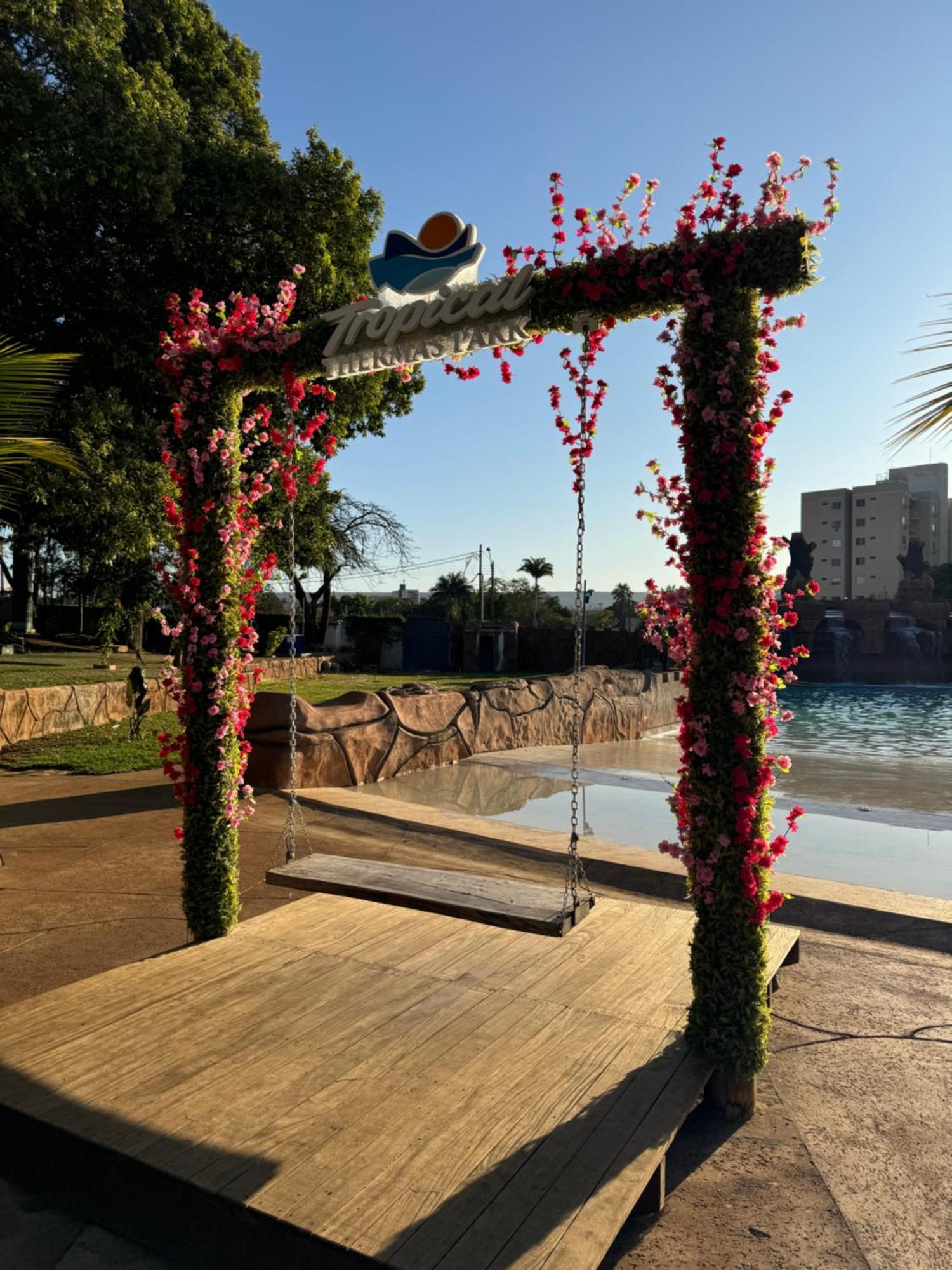 Acquaville Flat E Parque Aquatico Caldas Novas Εξωτερικό φωτογραφία