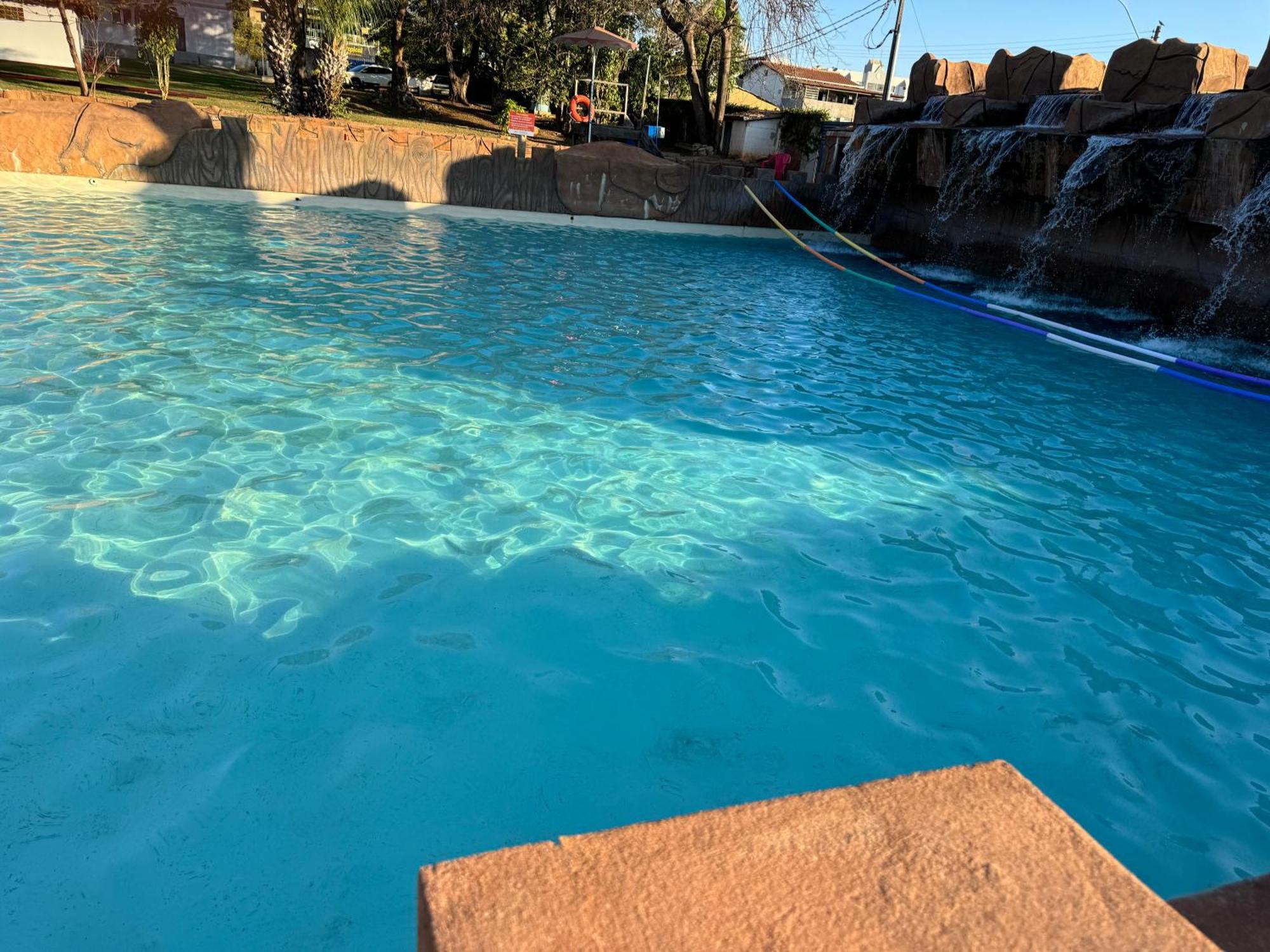 Acquaville Flat E Parque Aquatico Caldas Novas Εξωτερικό φωτογραφία